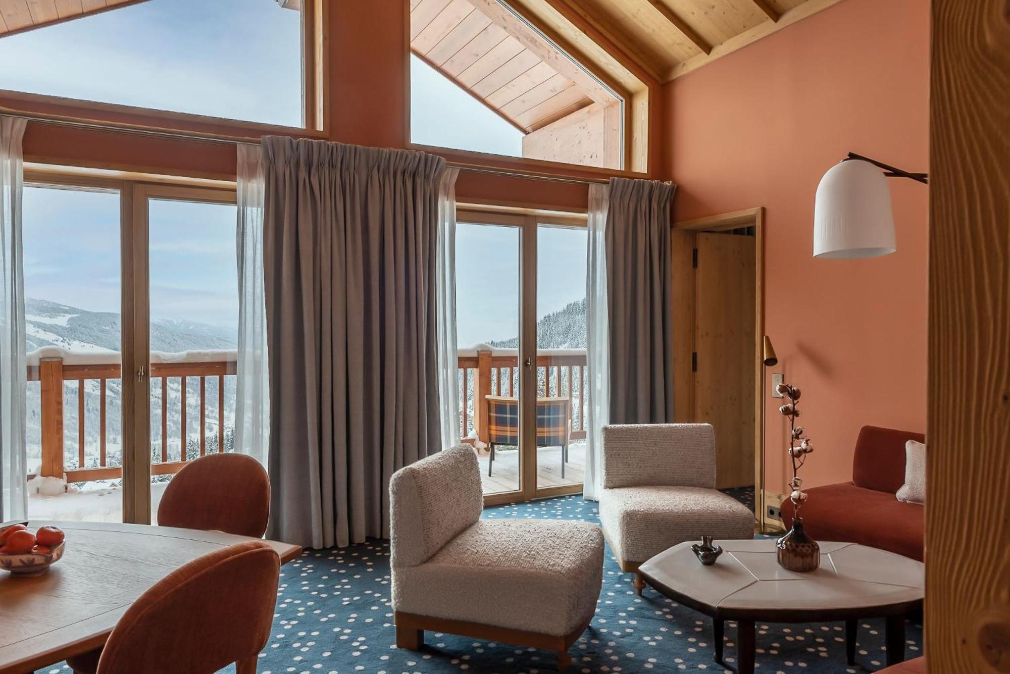 Hotel Le Coucou Мерибел Екстериор снимка