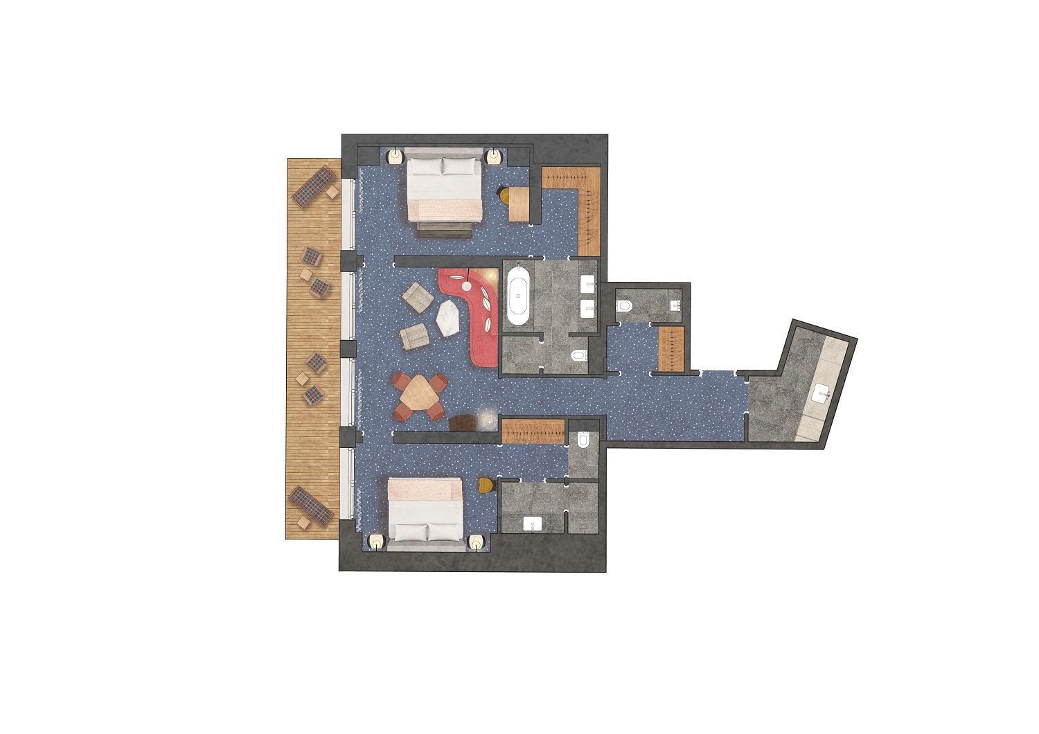 Hotel Le Coucou Мерибел Екстериор снимка