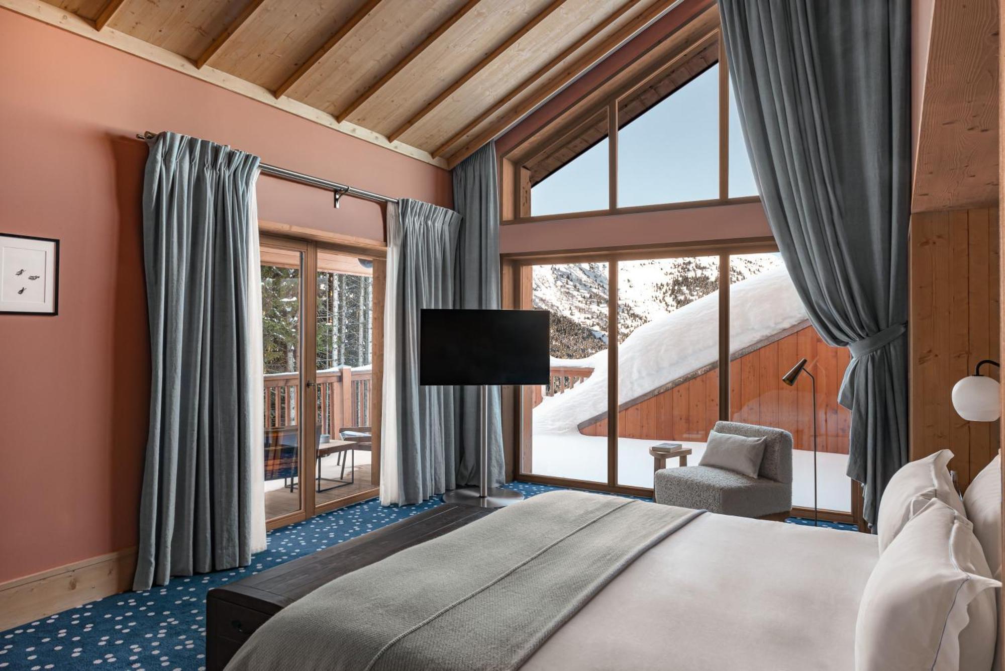 Hotel Le Coucou Мерибел Екстериор снимка